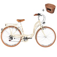 KENZEL Gradski bicikl Bellissima Royal, 28", bež